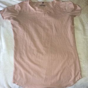 Baggy Pink Short Sleeve Shirt